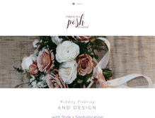 Tablet Screenshot of perfectlyposhevents.com